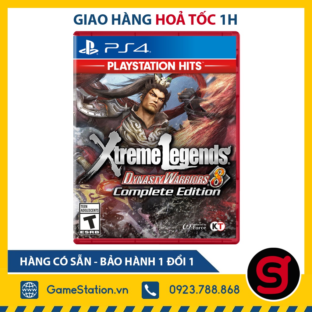 [Mã SKAMCLU9 giảm 10% đơn 100K] [Freeship toàn quốc từ 50k] Đĩa Game PS4: Dynasty Warriors 8 Xtreme Legends Hộp Đỏ - hệ