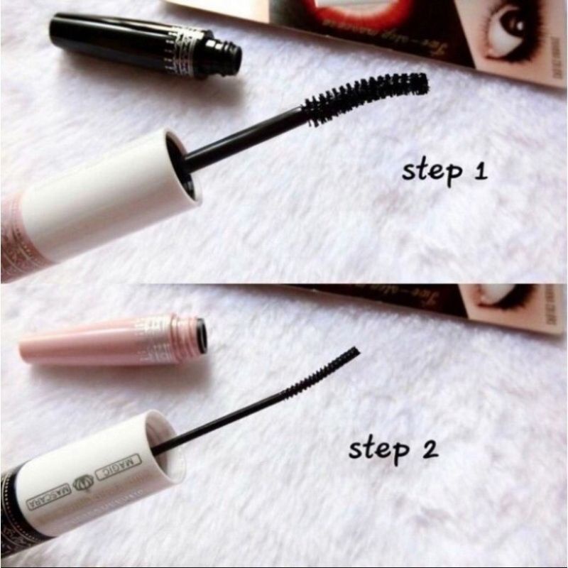 Mascara 2 Đầu Sivanna 6x Không Thấm Nước và Tơi Mi