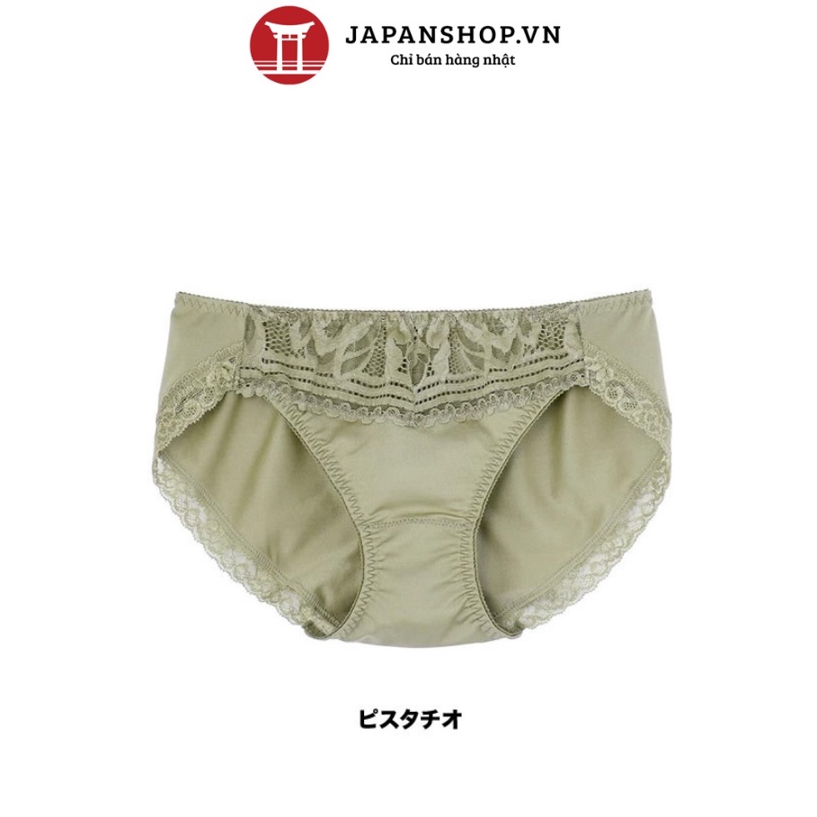 Quần Lót Ren Cạp Thấp Nâng Mông Kháng Khuẩn Gunze Tuché JS1042H Nội Địa Nhật Chính Hãng
