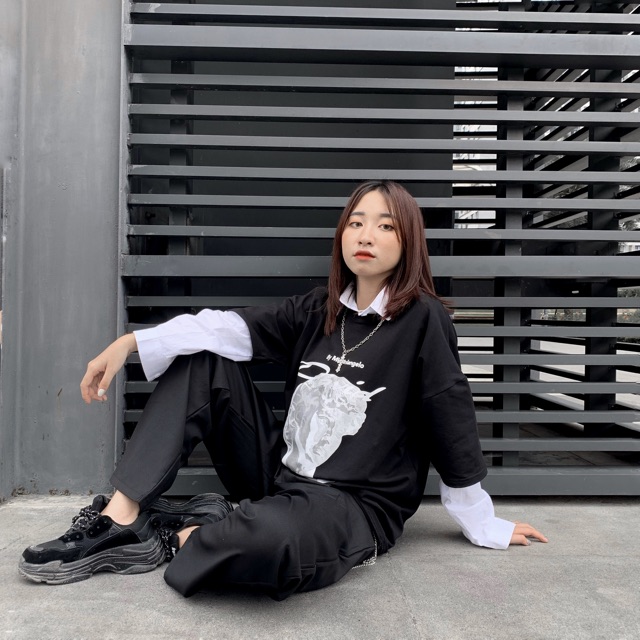 Áo pull David unisex form rộng