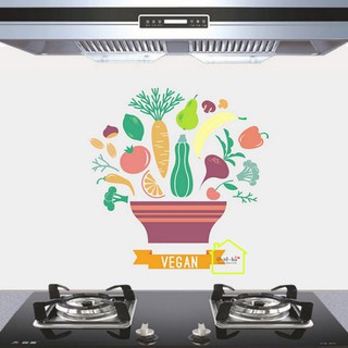 Giấy dán tường nhà bếp chống thấm dầu mỡ, giấy dán tường bếp 60cm x 90cm trong suốt, chịu nhiệt cao - Oreka