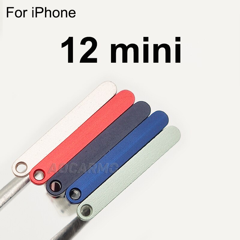 Khay SIm iPhone 12 Mini 5.8&quot; ZIN có Ron Chống Nước &amp; Lẫy Giữ Sim
