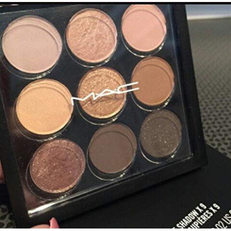 BẢNG PHẤN MẮT 9 Ô MAC EYE SHADOW AMBER TINES NINE