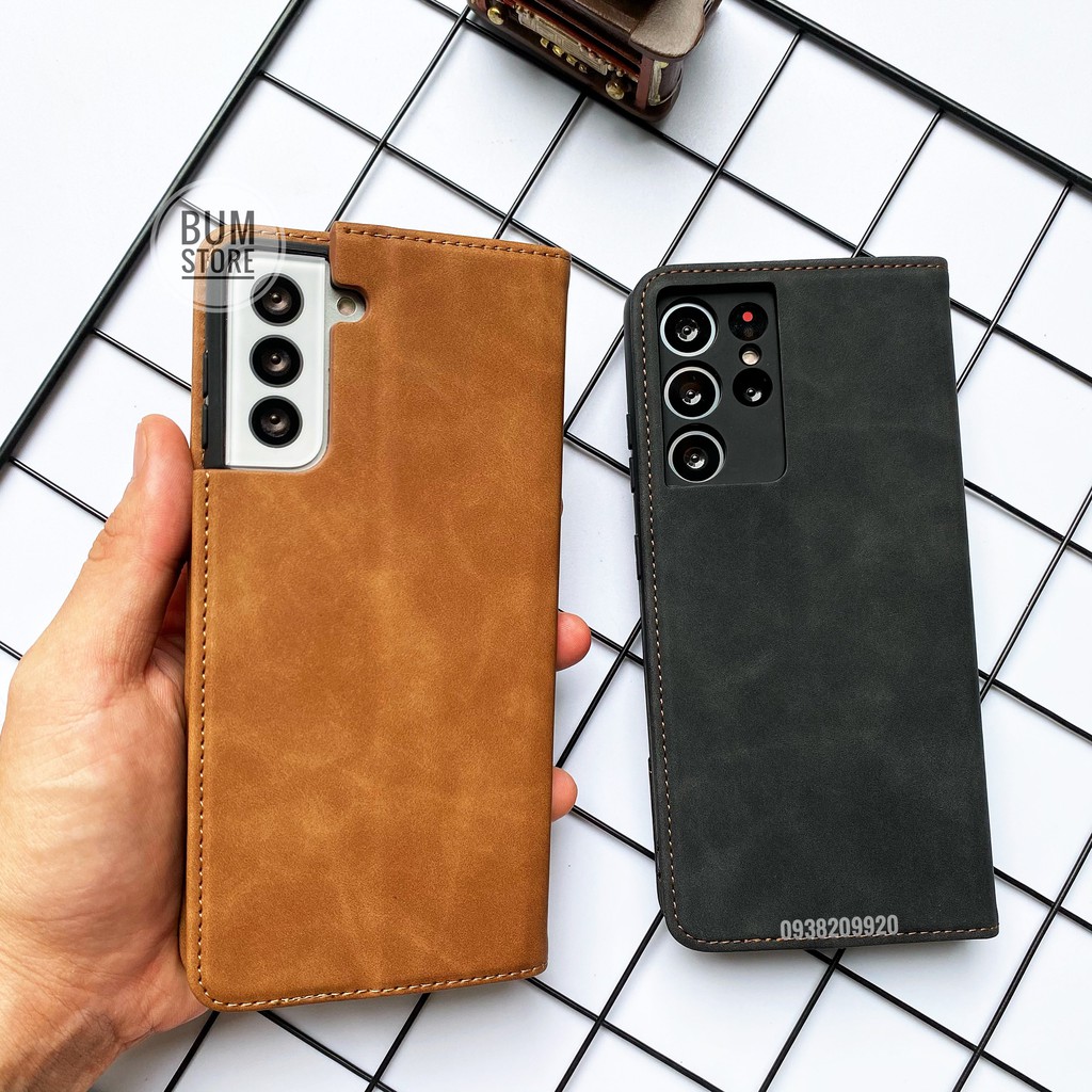 Bao Da Samsung S22 Ultra/ S22 Plus/S21 Ultra/ S21 Plus /Note 20 Ultra/Note 20/Note 10 Plus / Note 10 / S20 FE / S10 Plus