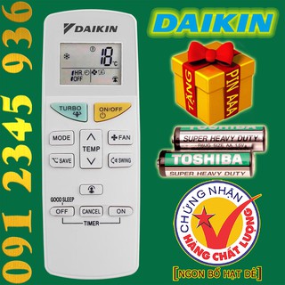Điều khiển DAIKIN "HÀNG ĐẸP" cho điều hòa. (Mẫu số 6)