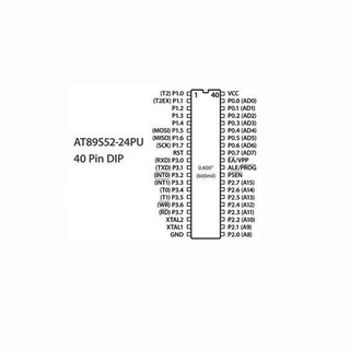 Chíp 8051 - AT89S52 24PU - DIP40
