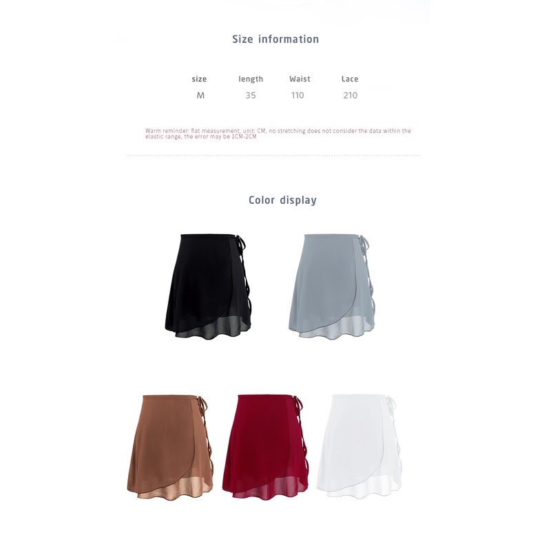 Chân váy múa ba lê thời trang nữ