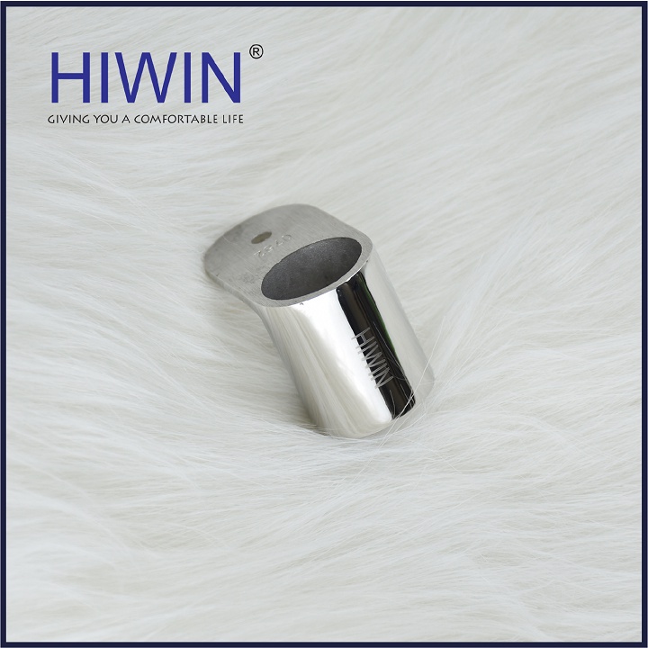 Bát tường lệch phòng tắm kính chất liệu inox 304 mặt gương phi 25 HIWIN SB-610Z