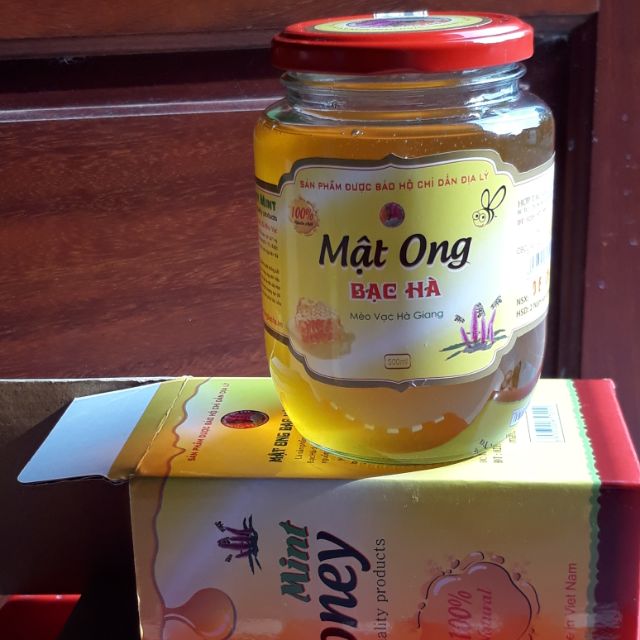 Mật ong bạc hà Mèo Vạc Hà Giang