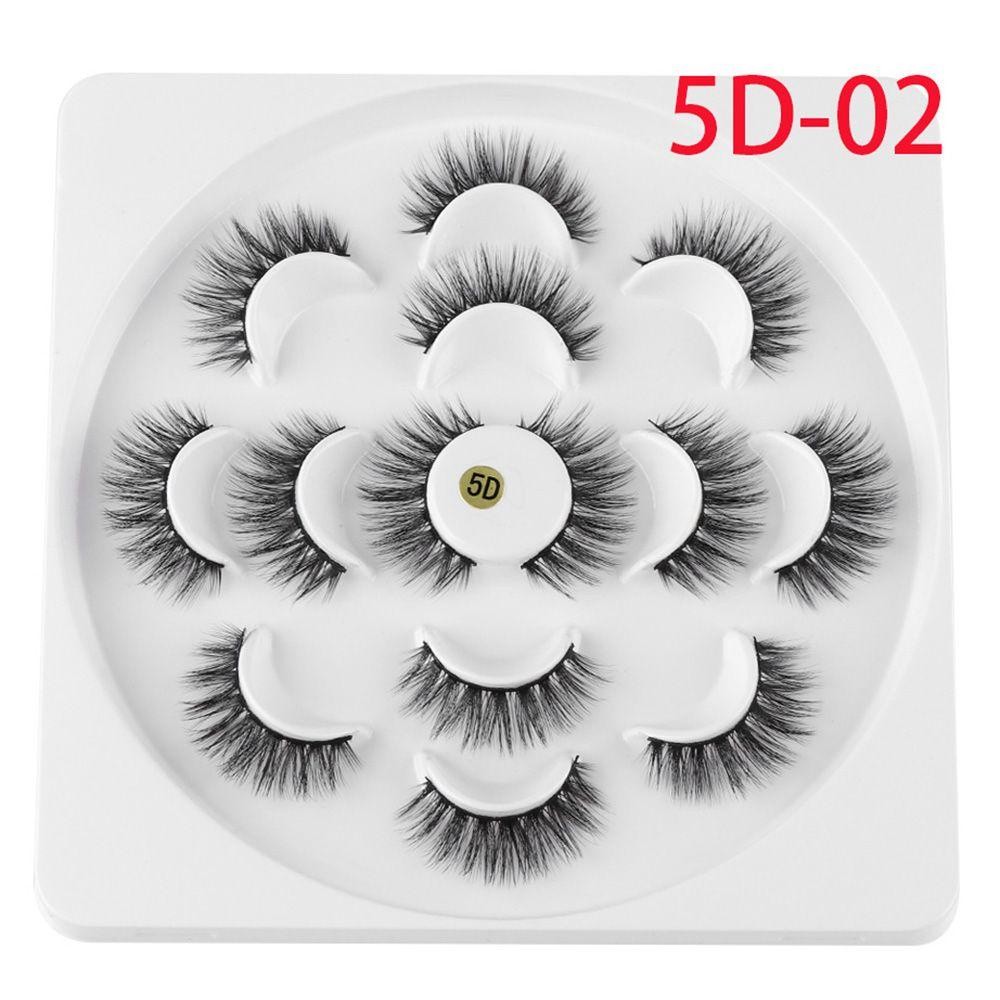 Set 7 Cặp Lông Mi Giả Dài Tự Nhiên Thời Trang MIH SKONHED Dành Cho Nữ