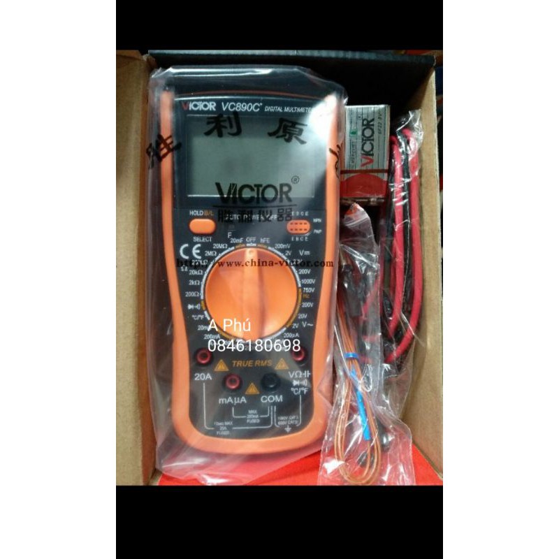 Đồng hồ đo điện vạn năng Victor VC-890C