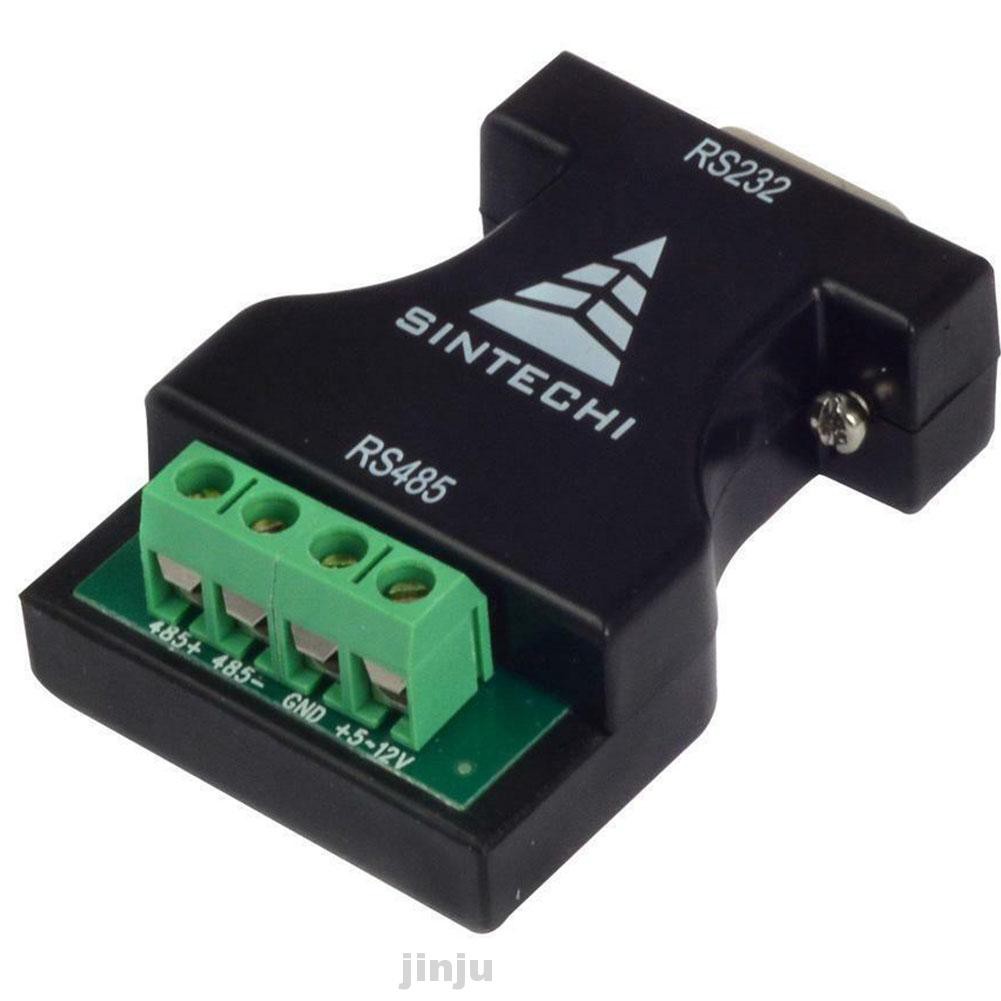 RS232 To RS485 Mini Components Easy Install Flow Control Interface Industrial Automation Serial Adapter