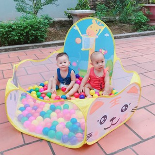 [Còn 1 ngày Sale] LỀU BÓNG RỔ TẶNG KÈM 100 BÓNG - SIÊU RẺ