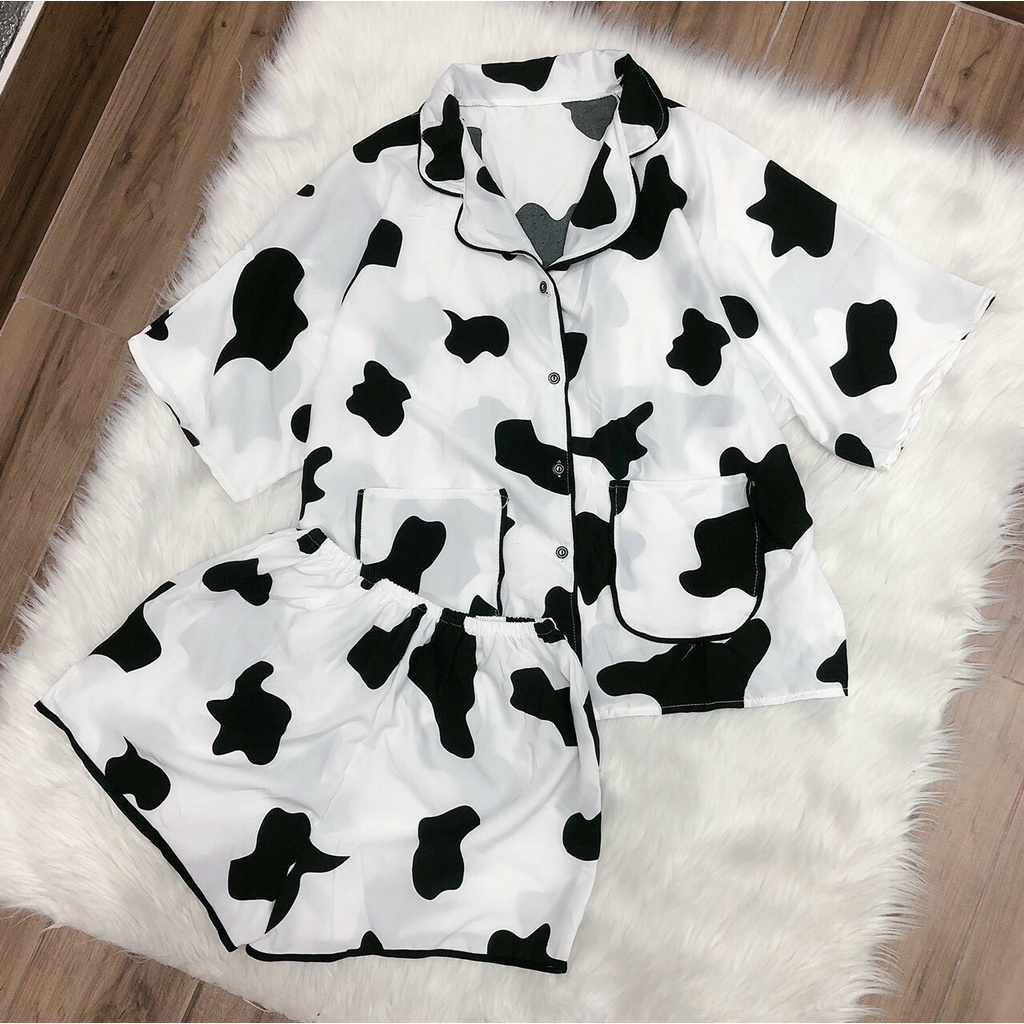 Bộ Lụa Kate Cộc Đùi 💚 Chất Liệu Kate Cao Cấp | BigBuy360 - bigbuy360.vn