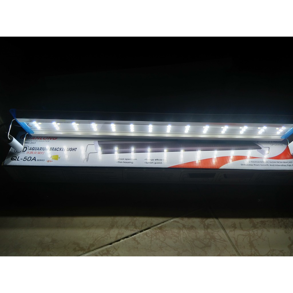 [Mã PET50K giảm Giảm 10% - Tối đa 50K đơn từ 250K] Đèn Led trắng và màu QUANLONG 80cm, phiên bản cải tiến.