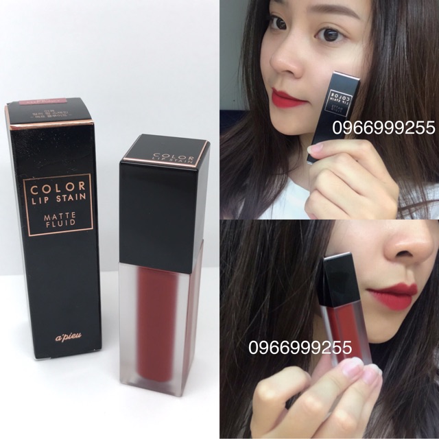 (MÀU MỚI RA) Apieu Color Lip Stain 