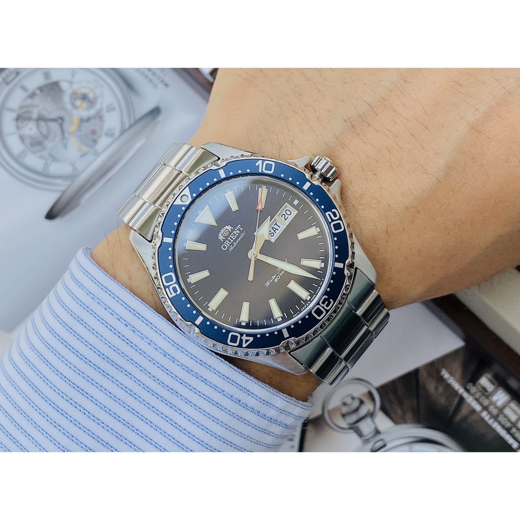 Đồng hồ nam Orient Mako 3 Ra-AA0002L nam tính mạnh mẽ