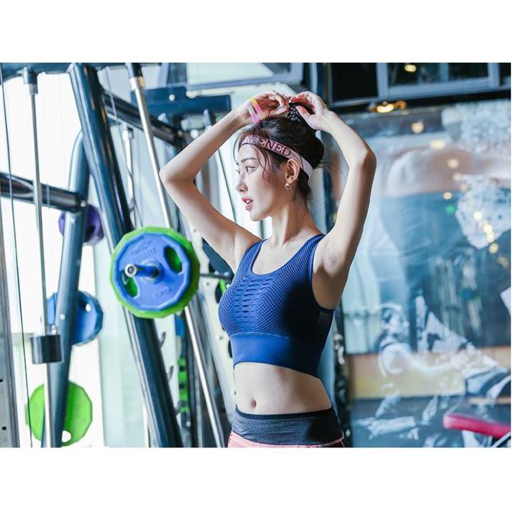 Áo Tập Gym Nữ , Đồ Tập Gym Nữ Phối Lưới Sexy Áo Bra Tập Gym Nữ Phối Vân Tinh Tế {Mã Hàng 96852}  ྇