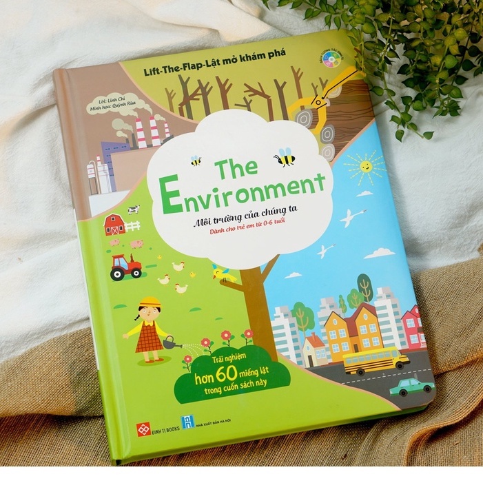 SÁCH - Lift-the-flap - Lật mở khám phá - The Environment - Môi trường của chúng ta