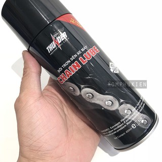 Bộ 2 chai Rửa và Bôi Trơn Sên Thunder [ tặng cọ chà sên ]