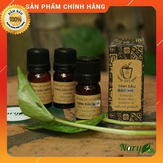 Tinh Dầu Bạc Hà Nguyên Chất GUI 🍀 FREESHIP ️🍀 Hỗ Trợ Chữa Ngạt Mũi - 5ml