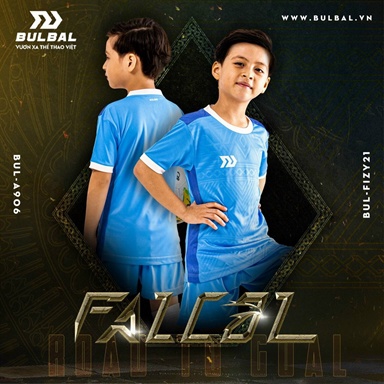 ÁO BÓNG ĐÁ KHÔNG LOGO TRẺ EM 6 FALCON  KID SIÊU ĐẸP CHO CÁC BÉ ĐAM MÊ BÓNG ĐÁ