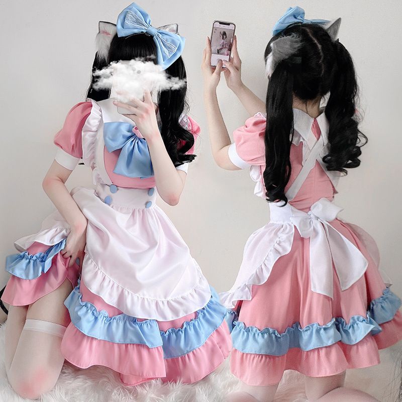 Trang phục bộ váy hầu gái maid cosplay hóa trang (CÓ SẴN) | BigBuy360 - bigbuy360.vn