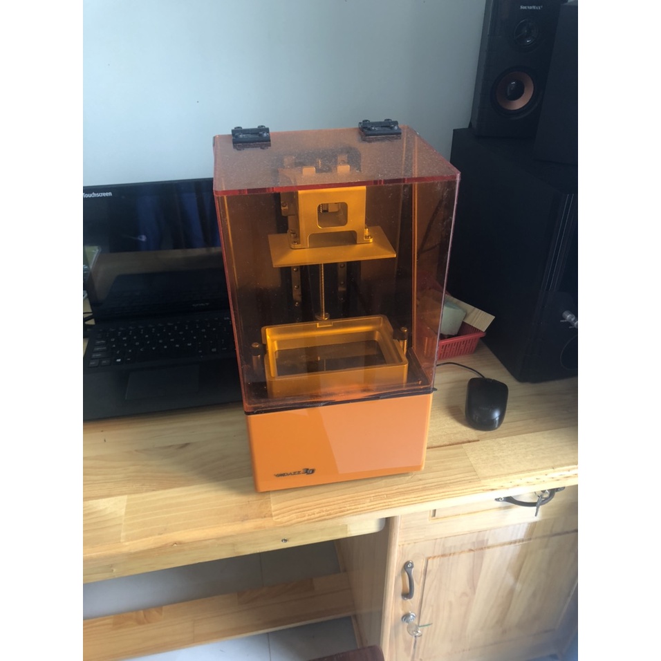 Máy in 3d, Máy in 3d nữ trang, Máy in 3D DAZZ3D L120 Basic, Máy in 3D chạy resin, resin EC08