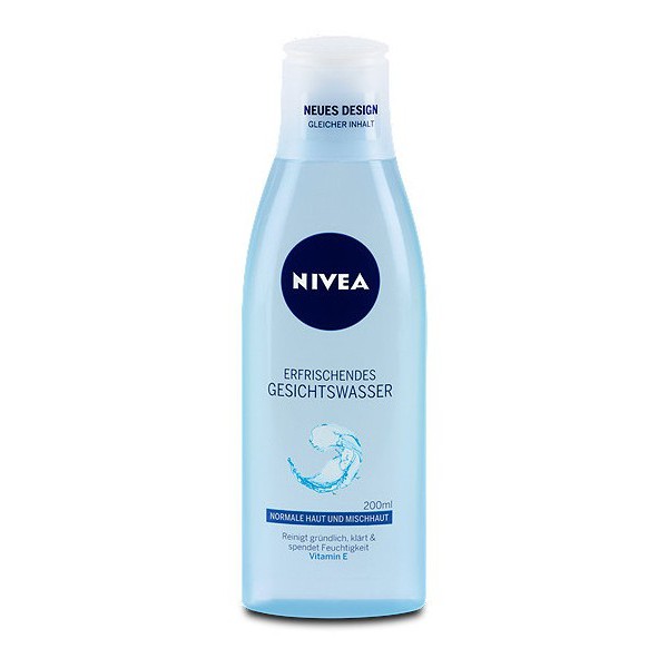 Nước hoa hồng Nivea Đức cho da thường và hỗn hợp 200ml