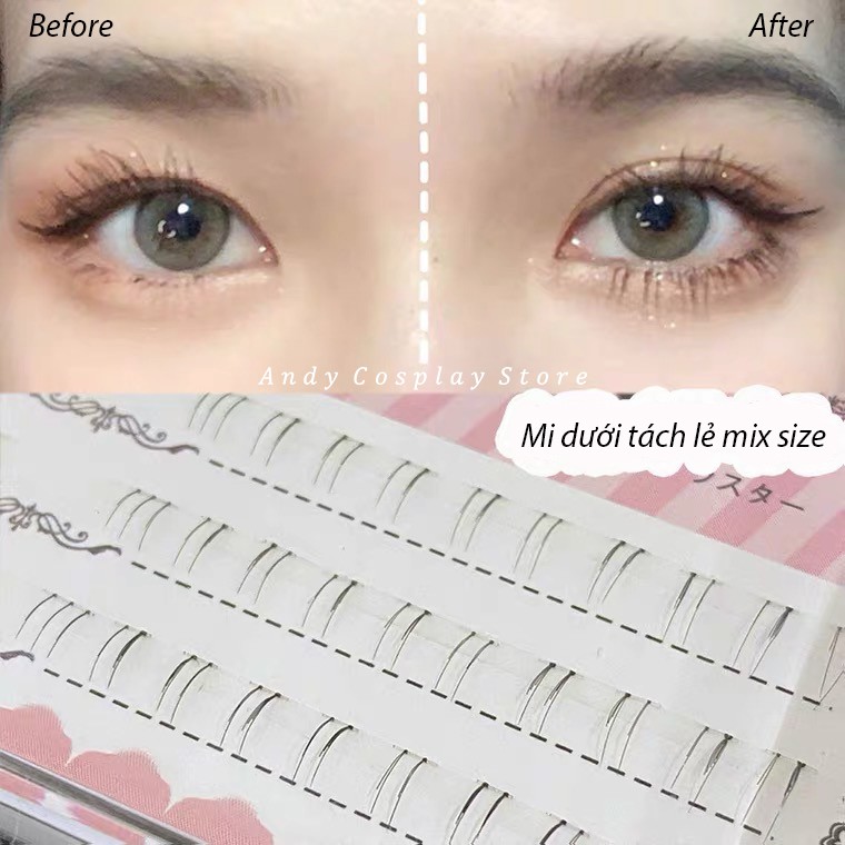 [CÓ SẴN] Mi giả dưới tách lẻ tự nhiên