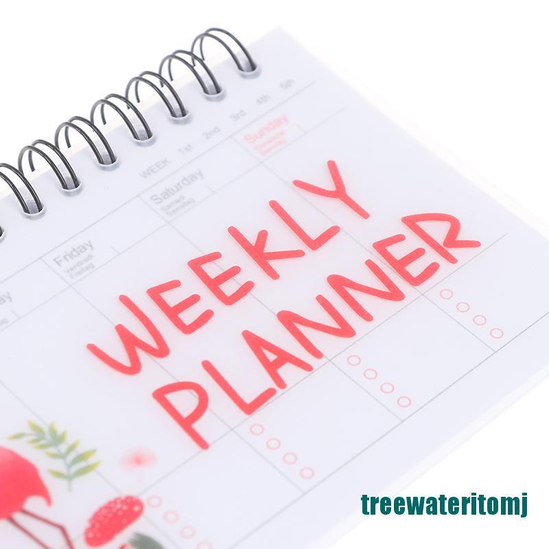 (new)Weekly Planner Notebook Journal Agenda 2021 2022 Cure Diary Organizer Schedule