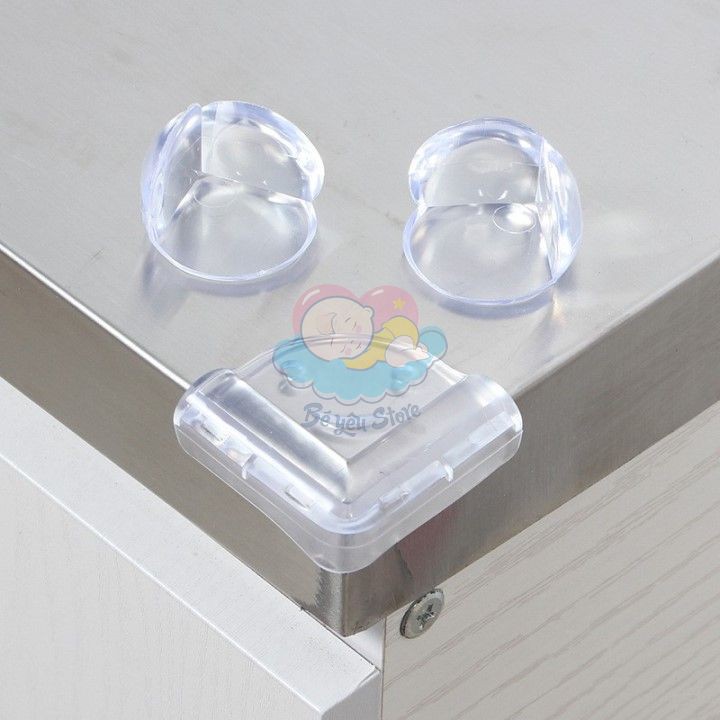 Miếng bọc góc bàn bằng silicon an toàn cho bé