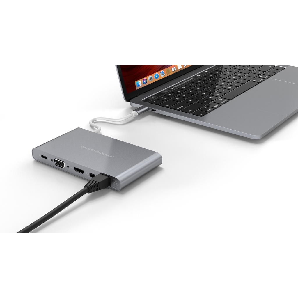 Cổng Chuyển HYPERDRIVE ULTIMATE 11port USB-C HUB For MACBOOK PRO, PC &amp; DEVICES - GN30