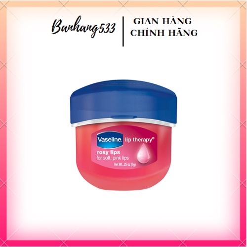 Sáp Dưỡng Môi Hồng Xinh Vaseline 7g Lip Therapy Rosy Lip