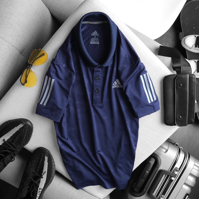 Áo thun cổ bẻ adidas