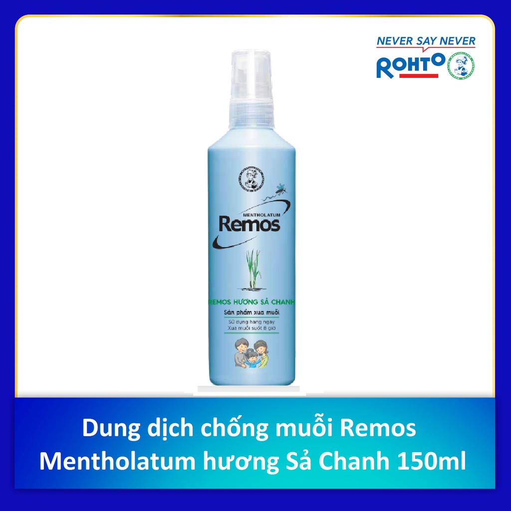 Xịt Chống Muỗi Remos - 60ml Và 150ml