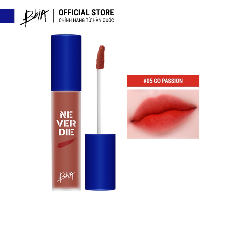 Son kem Bbia Never Die Tint (5 màu) 4.8g - Bbia Official Store