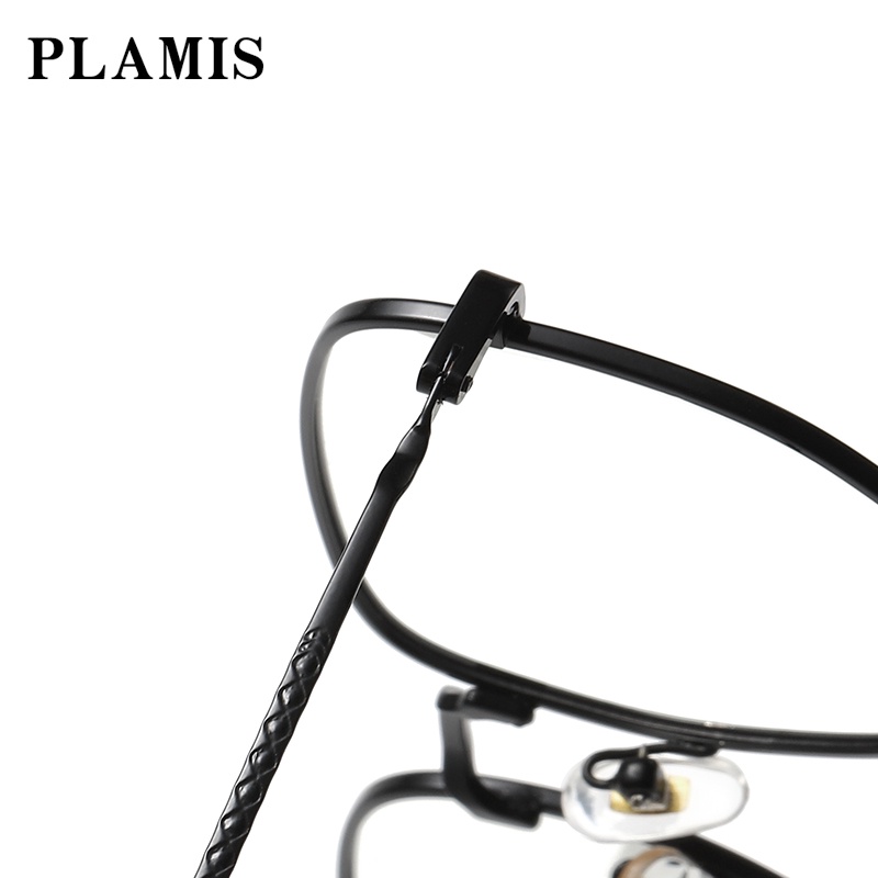 Kính mắt PLAMIS gọng kim loại chống tia bức xạ ánh sáng xanh thời trang dành cho cả nam và nữ