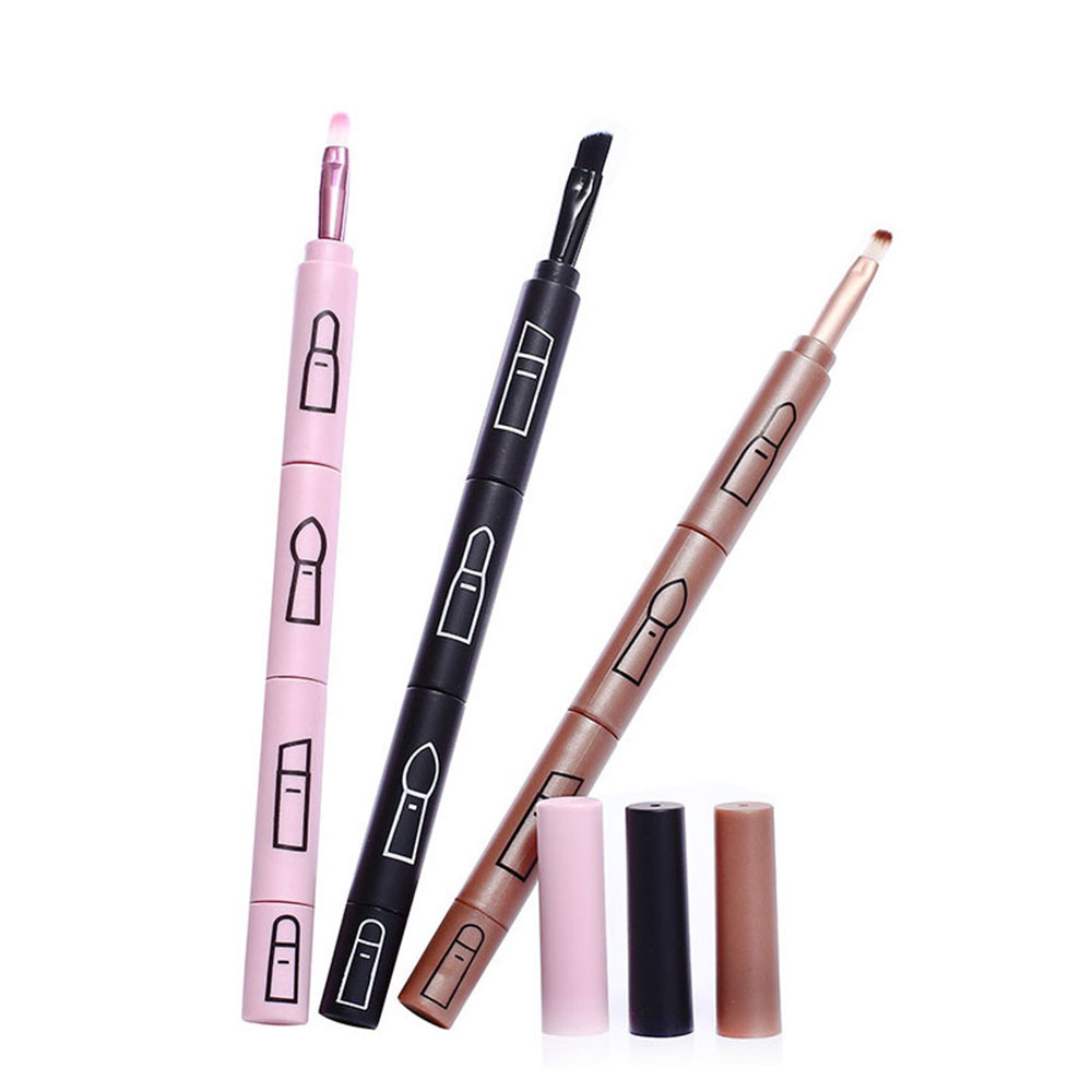 Cọ trang điểm bằng nhựa cầm tay tiện dụng có thể thu gọn được