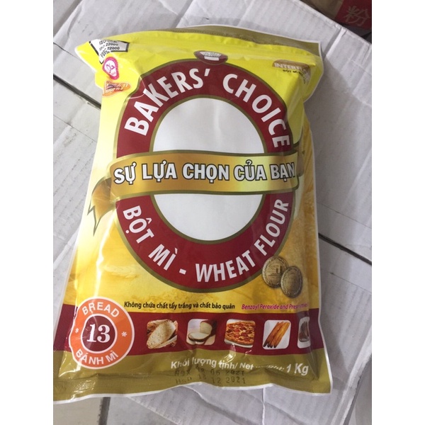 1Kg Bột mì Baker's Choice số 13, số 8