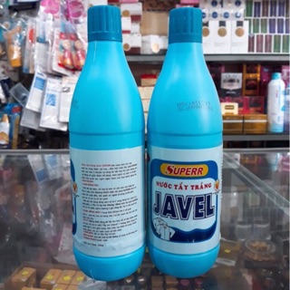 Combo 2 chai nước tẩy trắng quần áo Javel 500g
