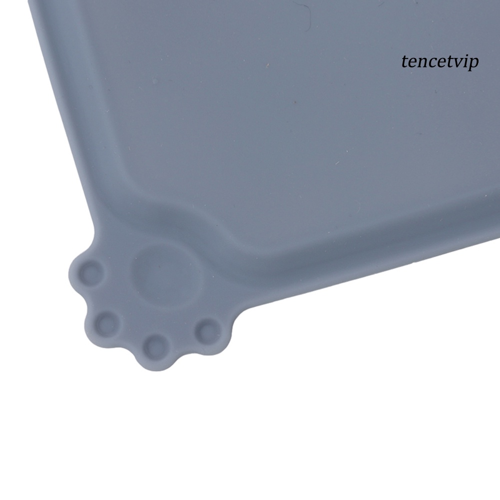 Thảm Silicone Lót Bát Đựng Thức Ăn/Nước Uống Cho Thú Cưng