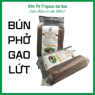 Bún gạo lứt, bún gạo đỏ mộc vị, bún gạo lứt thực dưỡng, eatclean 500gram