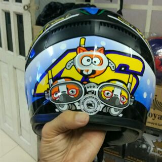 Nón bảo hiểm AGU cá mập