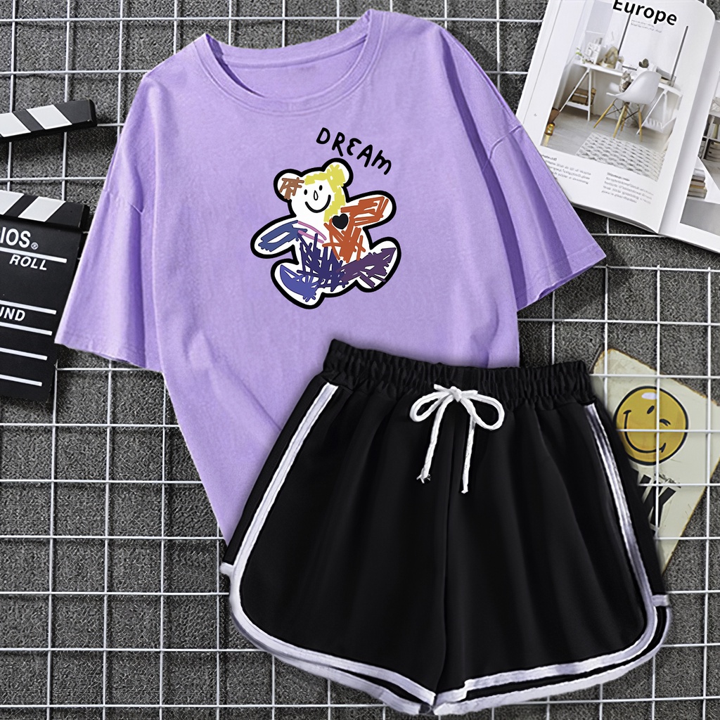 Sét bộ dễ thương in hình cực cute 07