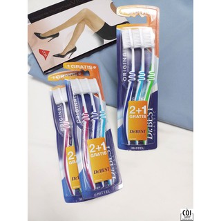 Vỉ 3 bàn chải đánh răng Dr,Best