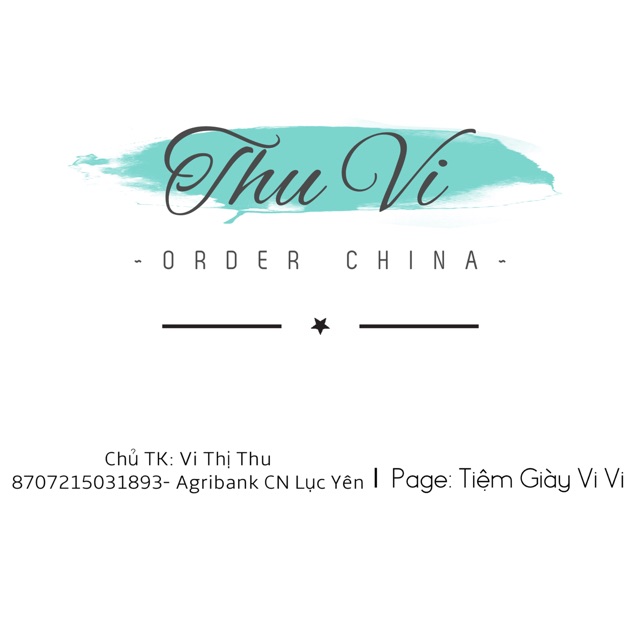 THUVI ORDER CHINA- Sỉ Lẻ QCCC