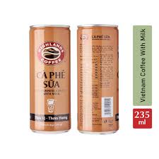 Thùng cafe lon Highland 235ml siêu ngon và tiện lợi  - Thùng 24 lon