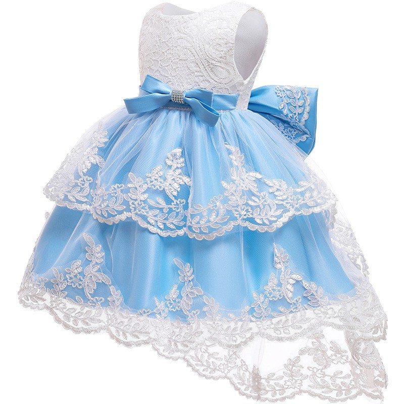 kids clothing baby girl party dress girls dress floral princess party birthday kid girls dresses children girl party wear western dress