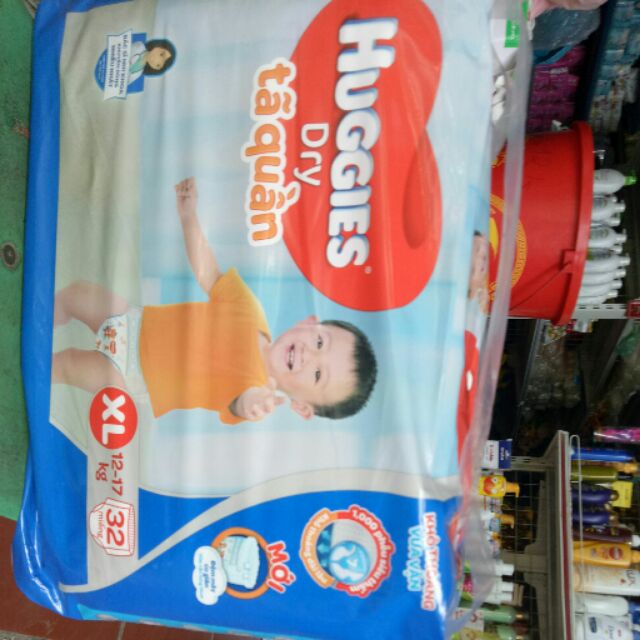 (Sập giá) Tã quần Huggies M42. L38. XL 34